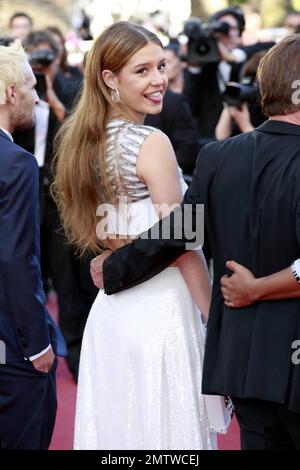 Adele Exarchopoulos alla prima edizione del film "The Last Face" durante il Festival di Cannes del 69th a Cannes, Francia. 20th maggio, 2016. Foto Stock