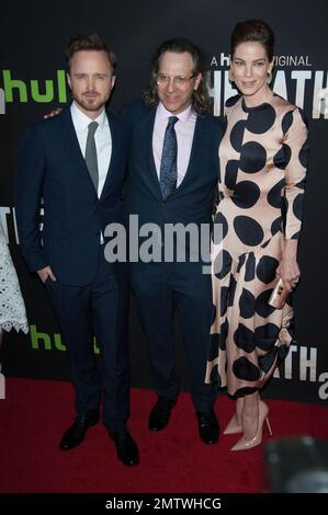 Aaron Paul e Michelle Monaghan hanno partecipato alla prima di Los Angeles della serie originale Hulu 'The Path' al cinema ARCLIGHT di Hollywood, California. 21st marzo, 2016. Foto Stock