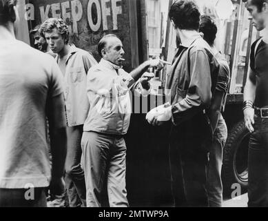 Jerome Robbins sul set di West Side Story 1961, USA regista: Jerome Robbins Foto Stock