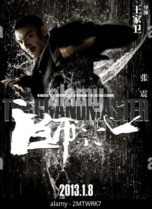 The Grandmaster Yi dai zong shi anno : 2013 Hong Kong / Cina regista : Wong Kar-Wai Chang Chen Film poster (Cina) Foto Stock