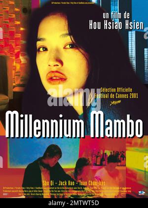 Qian xi MAN po Millennium Mambo anno: 2001 - Taiwan regista: : Hou Hsiao-hsien Shu Qi poster francese Foto Stock