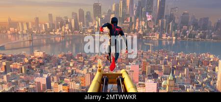 Spider-Man: Into the Spider-Verse anno : 2018 USA regista : Bob Persichetti, Peter Ramsey, Rodney Rothman Animation Foto Stock