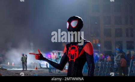 Spider-Man: Into the Spider-Verse anno : 2018 USA regista : Bob Persichetti, Peter Ramsey, Rodney Rothman Animation Foto Stock