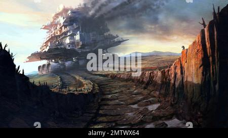 Mortal Engines anno : 2018 USA / Nuova Zelanda Direttore : Christian Rivers Foto Stock