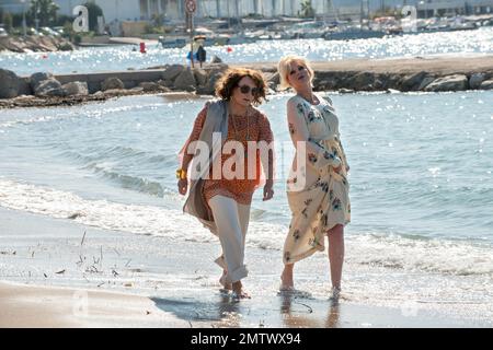 Assolutamente favoloso : il film anno : 2016 Regno Unito / USA regista : Mandie Fletcher Jennifer Saunders, Joanna Lumley Foto Stock