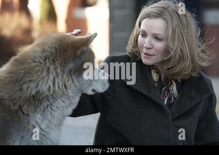 Hachi: Storia di un cane anno : 2009 USA regista : Lasse Hallström Joan Allen Foto Stock