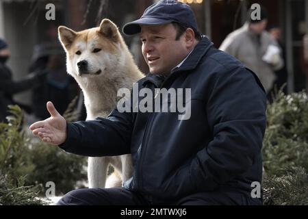 Hachi: Storia di un cane anno : 2009 USA regista : Lasse Hallström Jason Alexander Foto Stock