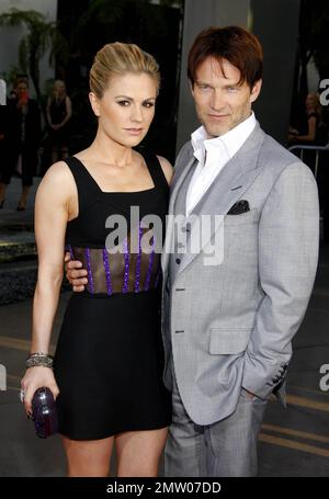 Anna Paquin e Steven Moyer posano alla Season 4 Premiere di "True Blood" di HBO che si tiene presso l'ARCLIGHT Cinemas di Los Angeles, CA, 06/21/11. Foto Stock