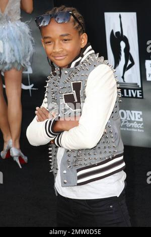 Jaden Smith alla prima di The Twilight Saga: Eclipse al Nokia Theatre. Los Angeles, California. 06/24/2010. Foto Stock