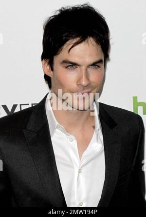 L'attore Ian Somerhalder arriva al Paleyfest 2012 al Saban Theatre di Beverly Hills, California. 10th marzo 2012. Foto Stock