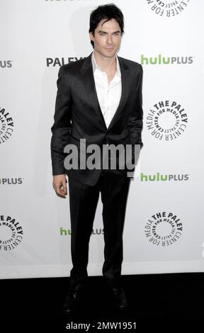 L'attore Ian Somerhalder arriva al Paleyfest 2012 al Saban Theatre di Beverly Hills, California. 10th marzo 2012. Foto Stock