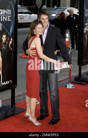 Mary Lynn Rajskub e Matthe Rolph assistono alla premiere del film 20th Century Fox X-MEN ORIGINS:WOLVERINE al Graumans Chinese Theater di Hollywood. Los Angeles, CA 4/28/09 . Foto Stock