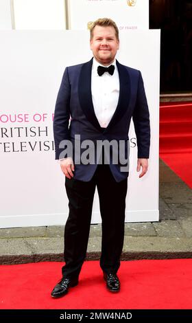 Foto del file datata 10/05/15 di James Corden arriva per la House of Fraser British Academy of Television Awards al Theatre Royal, Drury Lane a Londra. Il signor Corden, il Cardi B e la First Lady americana Jill Biden sono tra le diverse line-up di volti famosi che presenzieranno ai prossimi Grammy Awards. La cerimonia annuale si terrà presso la Crypto.com Arena di Los Angeles di domenica, con il comico Trevor Noah che ospiterà i compiti per la notte stellata. Data di emissione: Mercoledì 1 febbraio 2023. Foto Stock