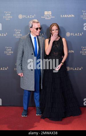 Madrid. Spagna. 20230201, Jose Ortega Cano, Gloria Camila partecipa alla ‘Fiera di San Isidro 2023’ Photocall all’Arena di Las Ventas il 1 febbraio 2023 a Madrid, Spagna Foto Stock