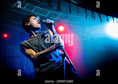 Italia 1 Febbraio 2023 Stone Band - stoneliverpool - live at Fabrique Milan © Andrea Ripamonti / Alamy Foto Stock