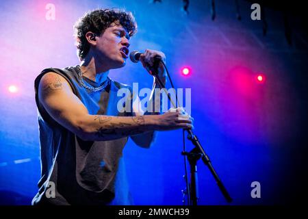 Italia 1 Febbraio 2023 Stone Band - stoneliverpool - live at Fabrique Milan © Andrea Ripamonti / Alamy Foto Stock