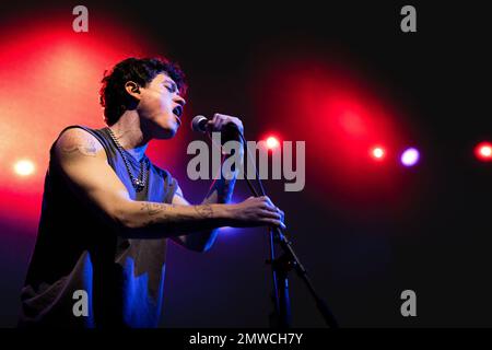 Italia 1 Febbraio 2023 Stone Band - stoneliverpool - live at Fabrique Milan © Andrea Ripamonti / Alamy Foto Stock