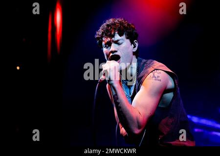 Italia 1 Febbraio 2023 Stone Band - stoneliverpool - live at Fabrique Milan © Andrea Ripamonti / Alamy Foto Stock