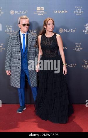 1 febbraio 2023, Madrid, Madrid, Spagna: Jose Ortega Cano, Gloria Camila partecipa â€˜Fiera di San Isidro 2023â€™ Photocall all'arena Las Ventas il 1 febbraio 2023 a Madrid, Spagna (Credit Image: © Jack Abuin/ZUMA Press Wire) SOLO PER USO EDITORIALE! Non per USO commerciale! Foto Stock