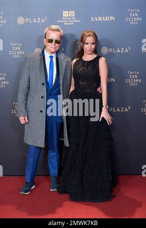 1 febbraio 2023, Madrid, Madrid, Spagna: JOSE ORTEGA CANO, e GLORIA CAMILA partecipano alla 'Fiera di San Isidro 2023' Photocall al Las Ventas Bullring. (Credit Image: © Jack Abuin/ZUMA Press Wire) SOLO PER USO EDITORIALE! Non per USO commerciale! Foto Stock