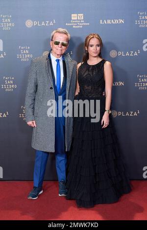 1 febbraio 2023, Madrid, Madrid, Spagna: JOSE ORTEGA CANO, e GLORIA CAMILA partecipano alla 'Fiera di San Isidro 2023' Photocall al Las Ventas Bullring. (Credit Image: © Jack Abuin/ZUMA Press Wire) SOLO PER USO EDITORIALE! Non per USO commerciale! Foto Stock