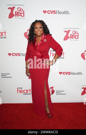 New York, NY, Stati Uniti. 1st Feb, 2023. Star Jones in partecipazione al concerto e al Fashion Show della American Heart Association's GO RED FOR WOMEN Red Dress Collection, all'Appel Room Amphitheater al Jazz al Lincoln Center, New York, 1 febbraio 2023. Credit: Kristin Callahan/Everett Collection/Alamy Live News Foto Stock