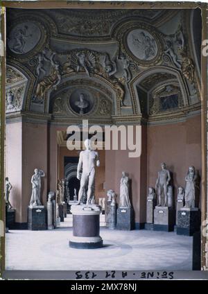 Parigi (1st arr.), Francia la Rotonde de Mars, Museo del Louvre , Foto Stock