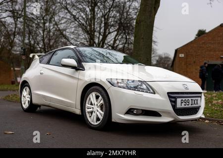 2010 Honda CR-Z, in mostra all'Assemblea Giapponese tenutasi al Bicester Heritage Centre il 29th gennaio 2023. Foto Stock