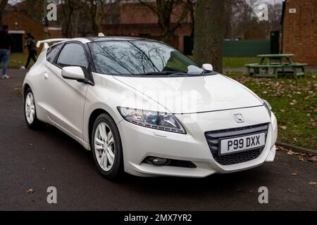 2010 Honda CR-Z, in mostra all'Assemblea Giapponese tenutasi al Bicester Heritage Centre il 29th gennaio 2023. Foto Stock