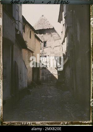 Obernai, Francia , 1920 - Alsace - Auguste Léon (luglio) Foto Stock