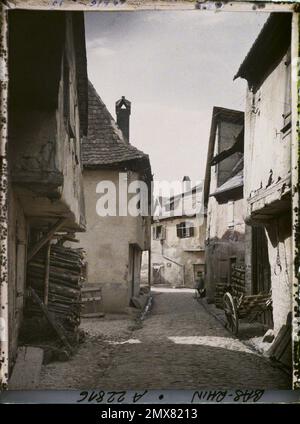 Obernai, Francia , 1920 - Alsace - Auguste Léon (luglio) Foto Stock