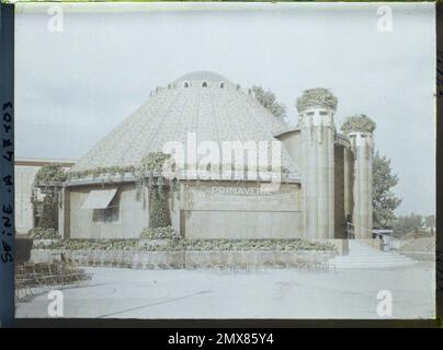 Parigi (VIIE arr.), Francia la mostra di arti decorative, grandi magazzini in primavera - Primavera Pavilion , 1925 - Mostra Internazionale di Arti Decorative moderne e Industriali Parigi Foto Stock