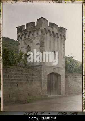 Obernai, Francia , 1920 - Alsace - Auguste Léon (luglio) Foto Stock