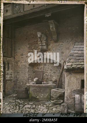 Obernai, Francia , 1920 - Alsace - Auguste Léon (luglio) Foto Stock