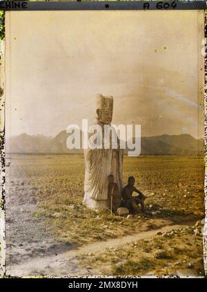 Changping, China Ming Shisanling , 1912 - Cina - Stéphane Passet Foto Stock