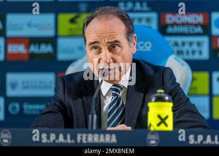 PRESENTAZIONE RADJA NAINGGOLAN SPAL Foto Stock