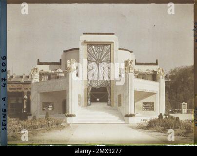 Parigi (VIIE arr.), Francia la mostra di arti decorative, Galeries Lafayette - Padiglione la Master , 1925 - esposizione internazionale di arti decorative moderne e industriali Parigi Foto Stock