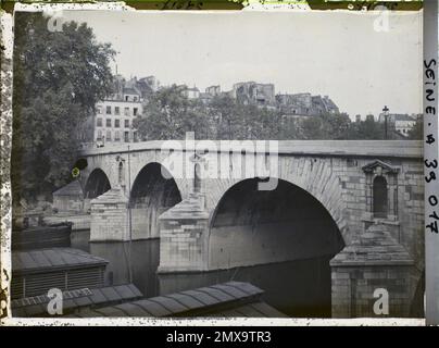 Parigi (4th arr.), Francia le Pont Marie del Quai de Bourbon , Foto Stock