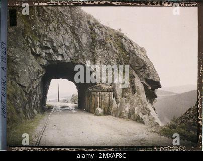 La gola, skin-rhin, Alsace, Francia , 1919 - Alsace - Fernand Cuville - (autunno) Foto Stock