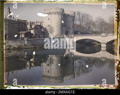 Verdun , Francia , 1929 - Province francesi - Stéphane Passet - (marzo 26 - maggio 18) Foto Stock