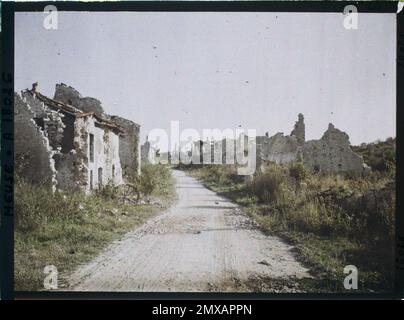 Axis, France , 1919 - Mosa - Georges Chevalier e Fernand Cuville - (settembre 10-12) Foto Stock