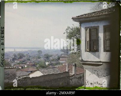 Salonicco, Grecia , 1918 - Grecia, Turchia e Bulgaria - Léon Busy Foto Stock