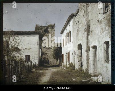 Guiche, Francia , 1924 - Aquitaine - Auguste Léon Foto Stock