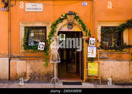 Verona con centro storico medievale, Veneto, Italia, Verona, Veneto, Italia Foto Stock