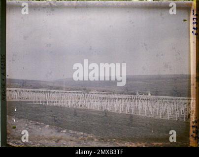 Douaumont, Francia , 1929 - Province francesi - Stéphane Passet - (marzo 26 - maggio 18) Foto Stock