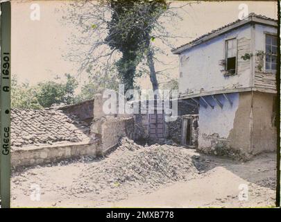 Salonicco, Grecia , 1918 - Grecia, Turchia e Bulgaria - Léon Busy Foto Stock