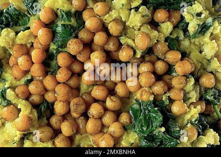 Insalata di ceci Foto Stock