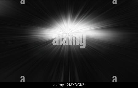 Il bizzarro scoppio bianco Foto Stock