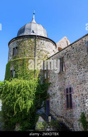 Castello di Sababurg, Hofgeismar, Weser Uplands, Weserbergland, Assia, Germania Foto Stock