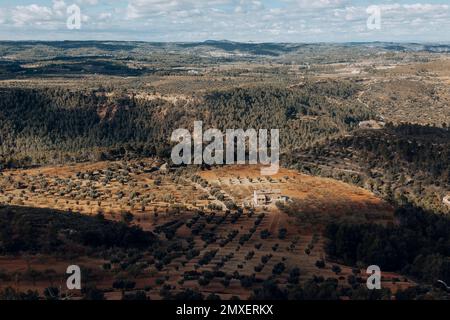 Agriturismo a Horta de Sant Joan. Provincia di Tarragona Foto Stock